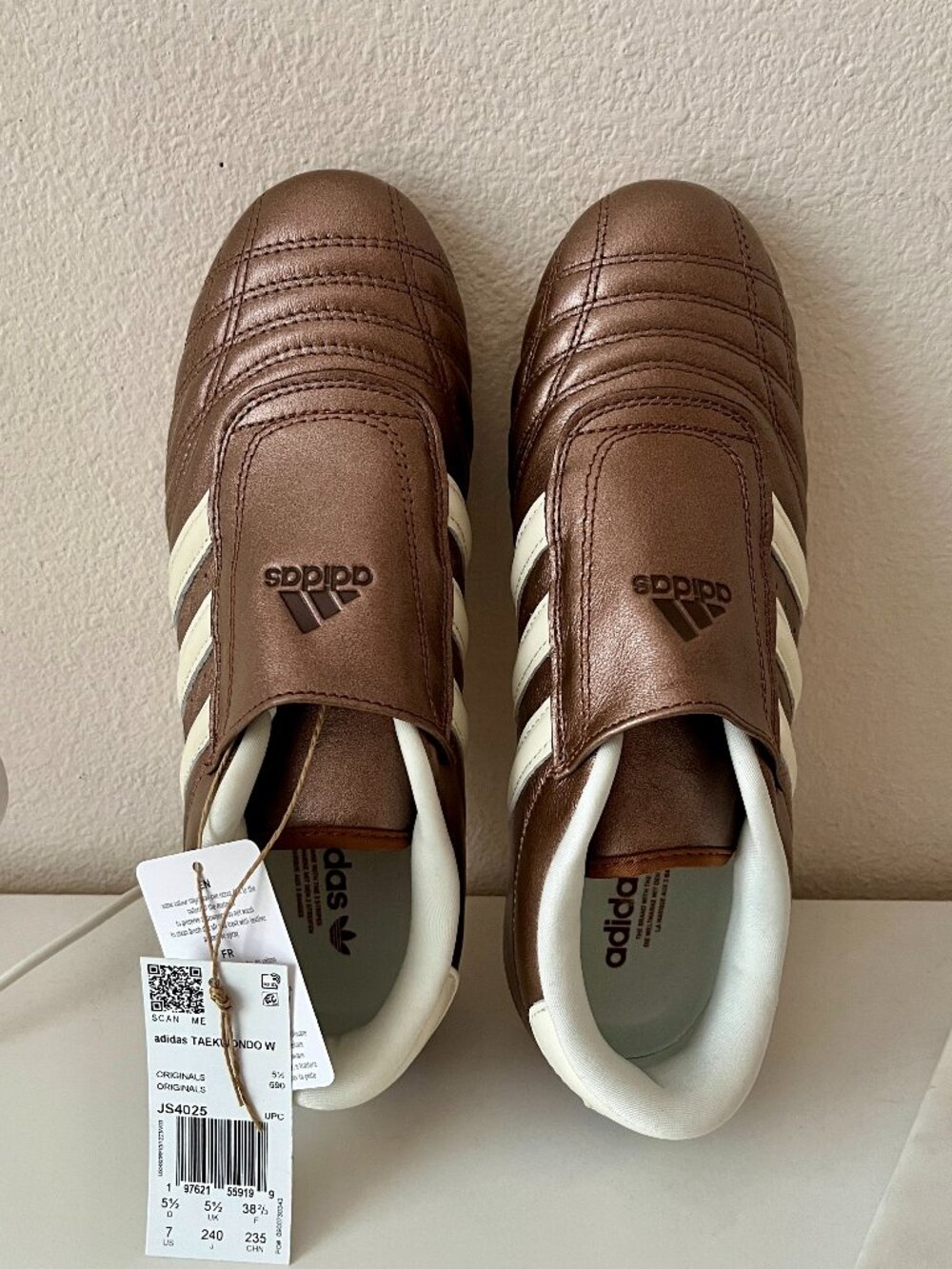 Adidas Taekwondo Three-stripe Slip-on Women Sneakers
